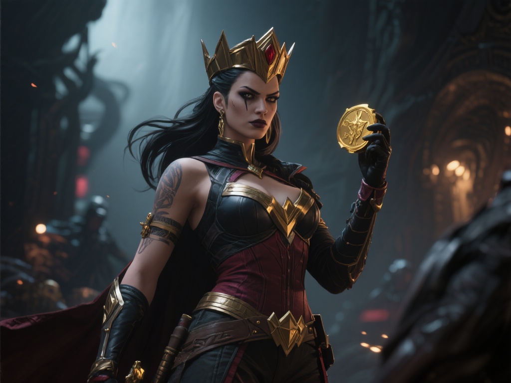 赏金女王的角色设定常常打破传统英雄定义，她更像是反