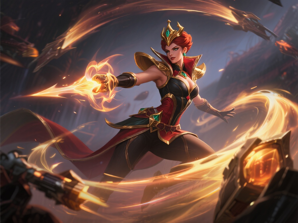 作为一名拥有高输出的角色，赏金女王的技能连招是其击