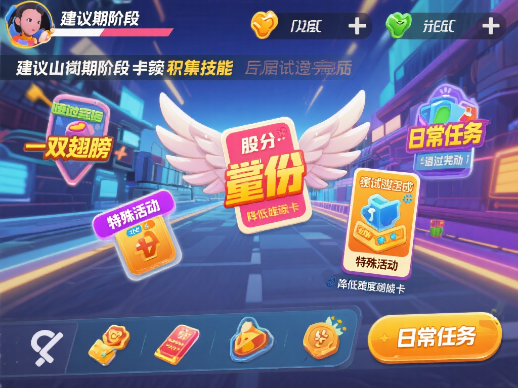 建议初期阶段专注于积累技巧，而后尝试通过完成“日常