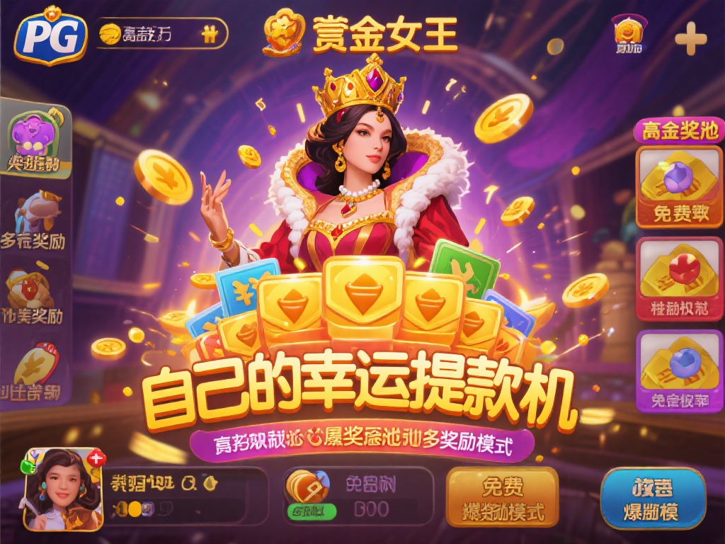 具体来说，PG赏金女王的高中奖池和多重奖励机制，尤