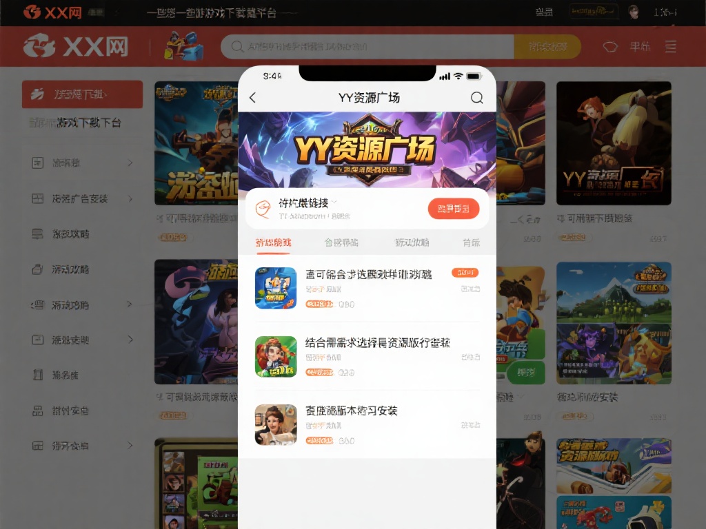 举例而言，一些热门的游戏下载平台，包括“XX网”、