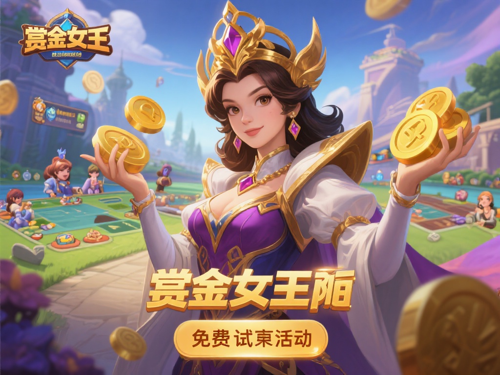 免费试玩热门手游，尽享赏金女王魅力！